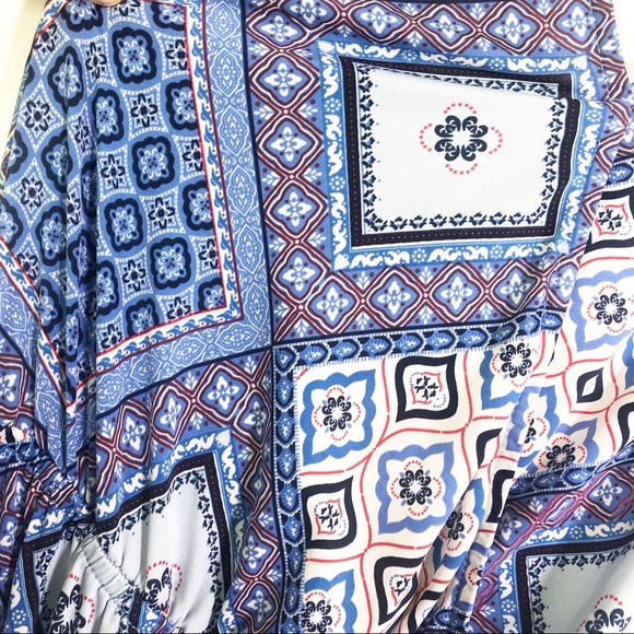 Guess Jumpsuit in Blue Pattern - Picture 7 of 7